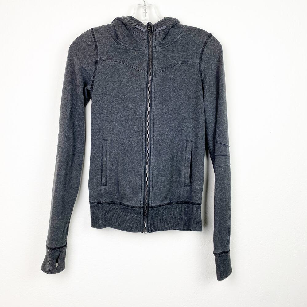 Lululemon Scuba Hoodie Dark Grey 4